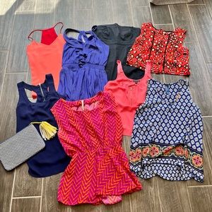Bundle for Justine - Summer Style and Print Bundle - Tops & Dresses & Ls onesies